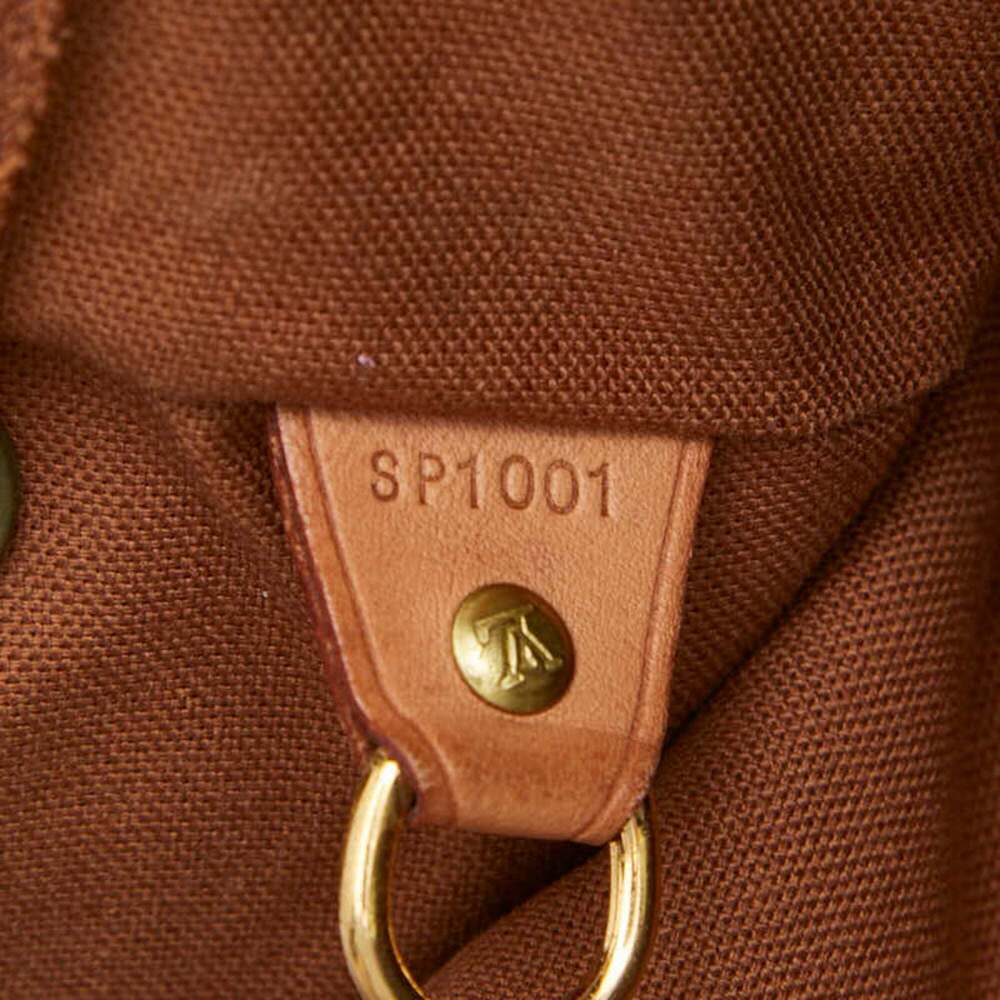 LOUIS VUITTON Brown Monogram Leather Backpack - Picture 12 of 12